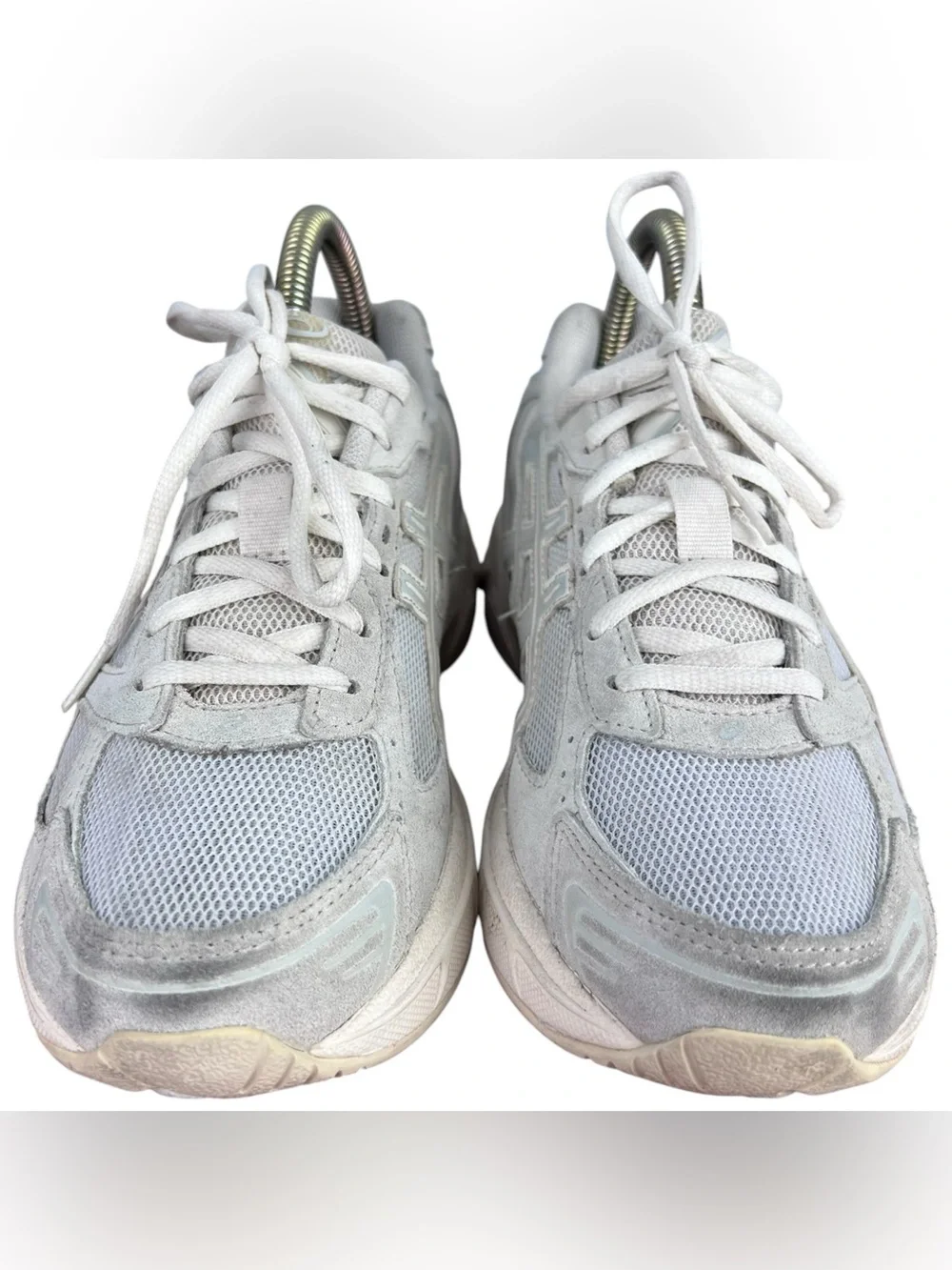 ASICS Gel-1130 Athletic Running Shoe Cream/Ivory Suede Women's US 8.5 (1202A163)